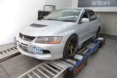 mitsubishi evo    kw stage  kw link ecu ecu dyno