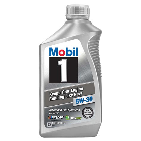 Mobil 1 Advanced Full Synthetic Motor Oil 5W-30, 1 qt - Walmart.com