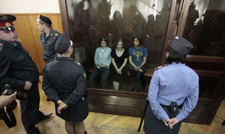 Russia Convicts Pussy Riot Protest Punks International World Ahram Online