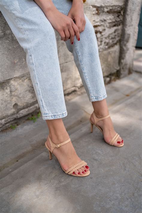 Viena Nude Topuklu Ayakkab Sat N Al Ece Nin Buti I