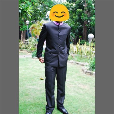 Chinese Collar Coat With Pants Mens Fashion Tops And Sets Formal