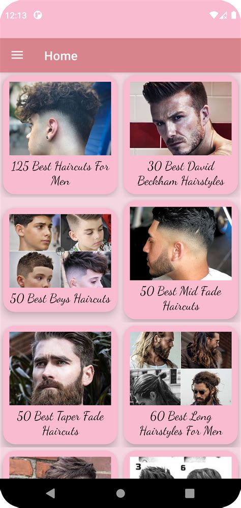 Boys Or Men Hairstyles For Android Download