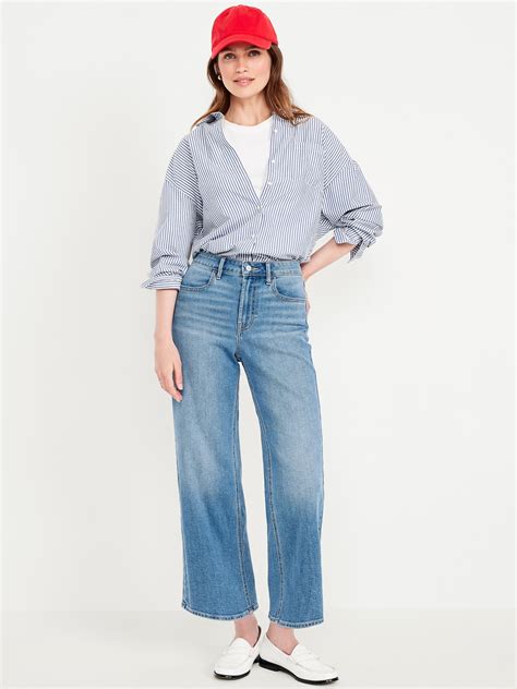 Wow Wide Leg Jeans Old Navy