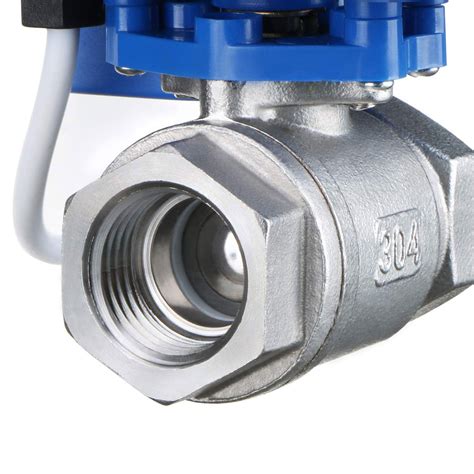 Motorized Ball Valve 14 Stainless Steel Electrical Ball Valve With