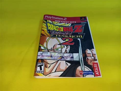 Portada Original Dragon Ball Z budokai Tenkaichi 2 Ps2 Cuotas sin interés