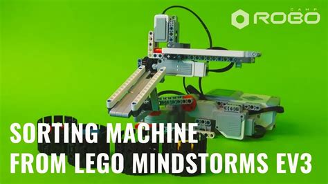 Sorting Machine Lego Mindstorms Ev By Robocamp Youtube