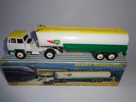 Dinky Supertoys 887 Unic Tractor with Air BP Tanker with Box - Toy Paradise