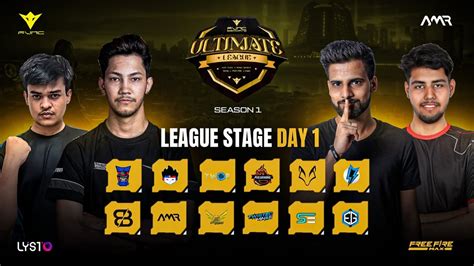 UAL LEAGUE STAGE DAY 1 FT LidomaAsia FOZYAJAY TGMAFIAA KPtvKPtv