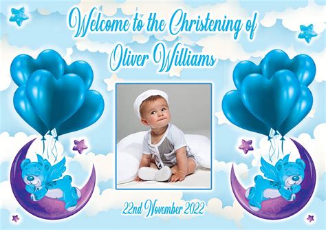 Baptismal Tarpaulin Background Design