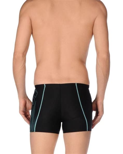 Speedo Swimming Trunk In Black For Men Turquoise Save 23 Lyst