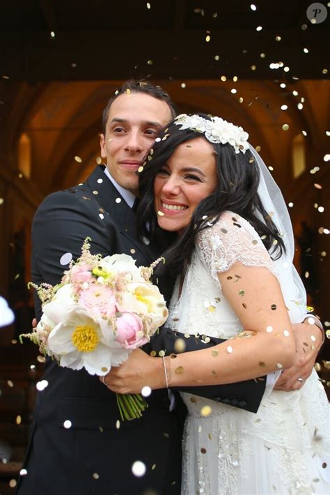 Photo Exclusif Mariage religieux en l église de Villanova de la