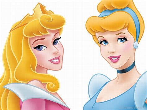 Princess Cinderella And Princess Aurora
