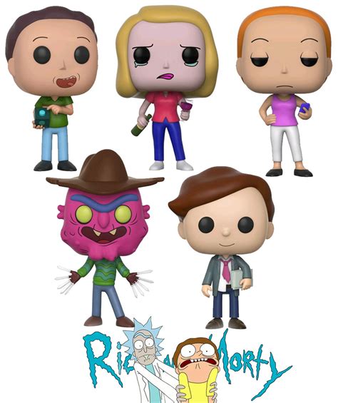 Funko POP! Animation Rick And Morty Series 3 Bundle (5 POPs) - New ...