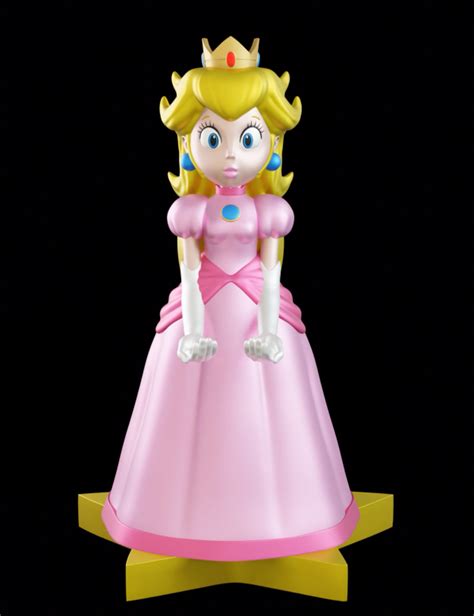 Fichier STL Support Pour Manette De Jeu Princesse Peach Super Mario