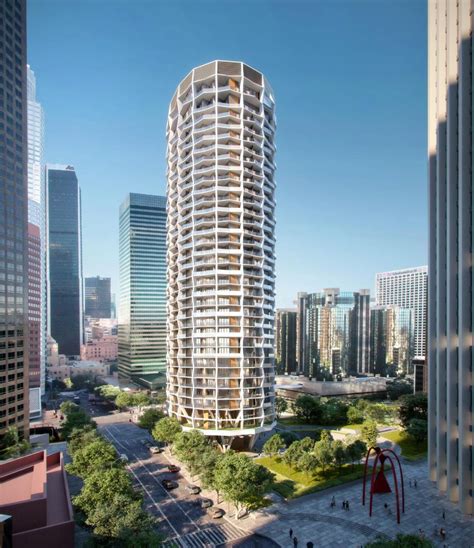 Residential Tower Proposed At 333 South Hope Street In Downtown, Los ...