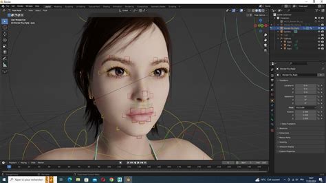 Lauren Realistic Girl In Bikini Advance Shader D Model TurboSquid