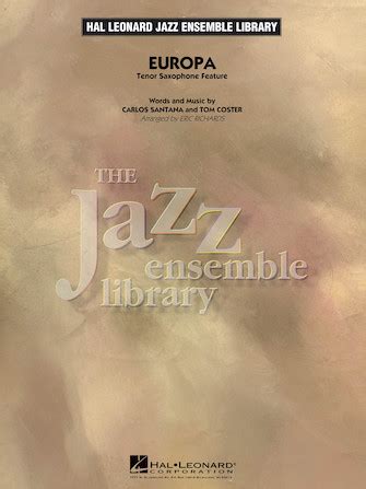 Europa Tenor Sax Feature Sheet Music Jazz Ensemble Library