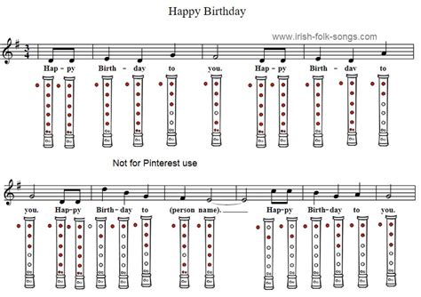 Happy Birthday Trumpet Finger Chart Best Online | rbk.bm