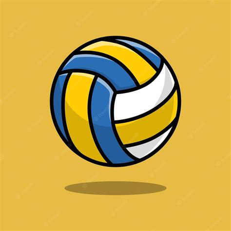 Premium Vector Volleyball Balls Vector Art Illustration