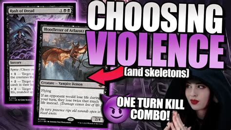 This Combo Is Not Fairnew Standard Mono Black Deck Mtg Gameplay