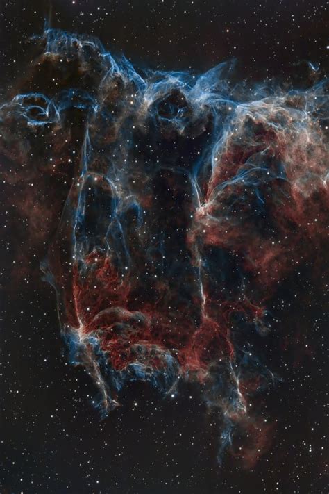 Ngc 6995 The Bat Nebula Part Of The Veil Nebula In Cygnus Loop
