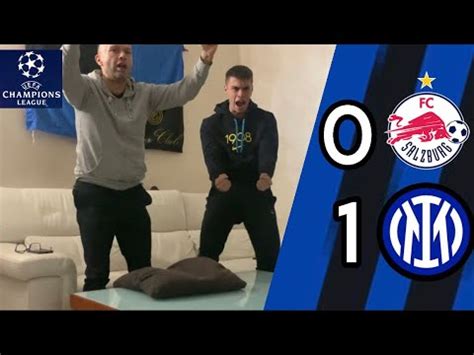 Siamo Agli Ottavi Live Reaction Salisburgo Inter Gironi Ucl