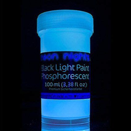 Neon Nights Glow In The Dark Paint Phosphorescent Self Luminous Neon