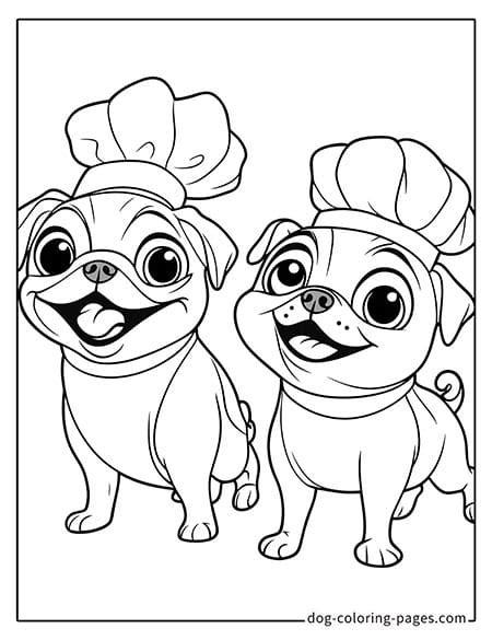 Puppy Dog Pals Coloring Pages，12 Free Downloads And Printables