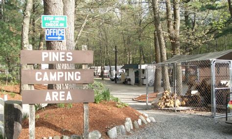 Pines Camping Area Campground Camping In Minuteman