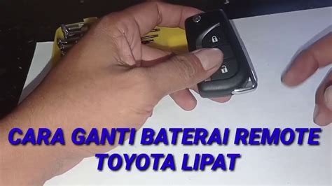 Ganti Baterai Remote Innova Atasi Remote Mobil Error Remote Toyota