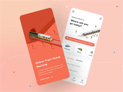 Train Ticket Booking Mobile App By Ruhul Amin On Dribbble