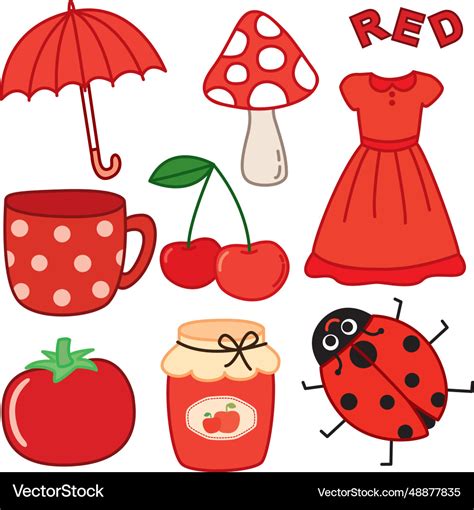 Red Objects Clipart At Viimyablog Blog