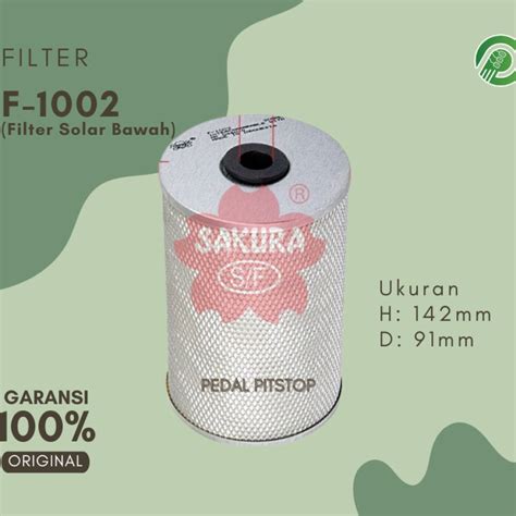 FILTER SOLAR BAWAH WATER SEPARATOR CANTER PS110 PS125 SAKURA F 1002