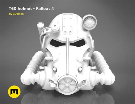 T60 Helmet From Fallout 4 3demon 3d Print Models Download