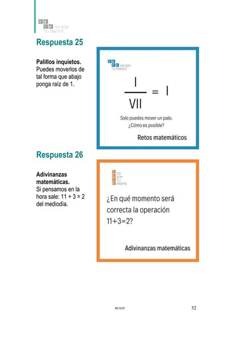 Cuaderno 31 Acertijos Matematicos Yo Soy Tu Profe Pdf