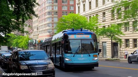 MTA New York City Bus The All Electric Articulated Bus On The M86