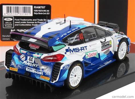 IXO MODELS RAM787 Scale 1 43 FORD ENGLAND FIESTA WRC N 44 RALLY