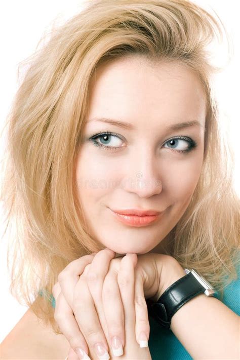 Retrato Del Primer De Un Blonde Joven Imagen De Archivo Imagen De Primer Humano 28503409