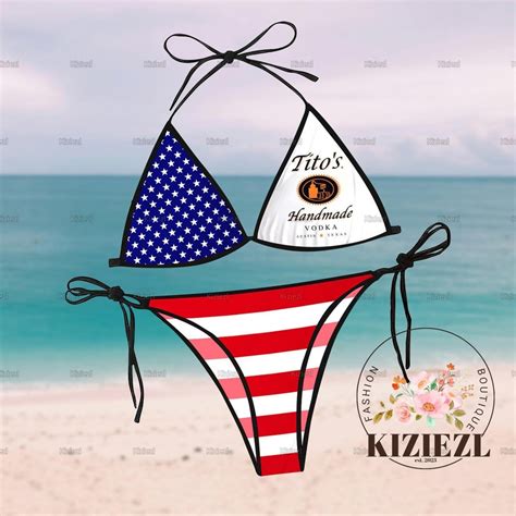 Tito Vodka Bikini Titos Vodka Swimsuit Titos Shirt Women Titos Swimwear Honeymoon Swimwear