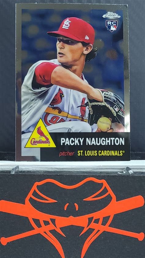 Packy Naughton Topps Chrome Platinum Anniversary