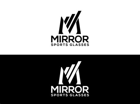 Masculine Professional Logo Design For Mirror Sportsglasses As