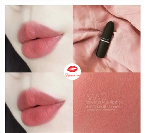 Review Son MAC 314 Mull It Over Powder Kiss Màu Hồng Nude