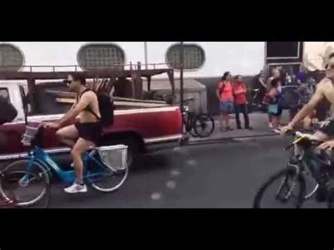 Philadelphia Naked Bike Ride YouTube