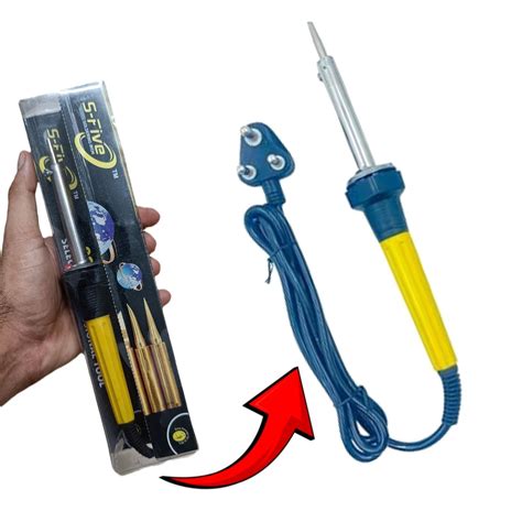 Best 60 Watt Soldering Iron For Beginners ( Yellow-Black) – MaDDy
