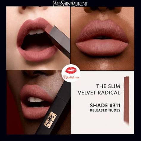 Son YSL Slim 311 Released Nude Hồng Khô Mới Hot Nhất Hiện Nay