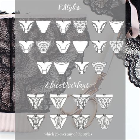 Frankie Panties Lingerie Sewing Pattern Pdf Sewing Pattern Evie La Luve Etsy