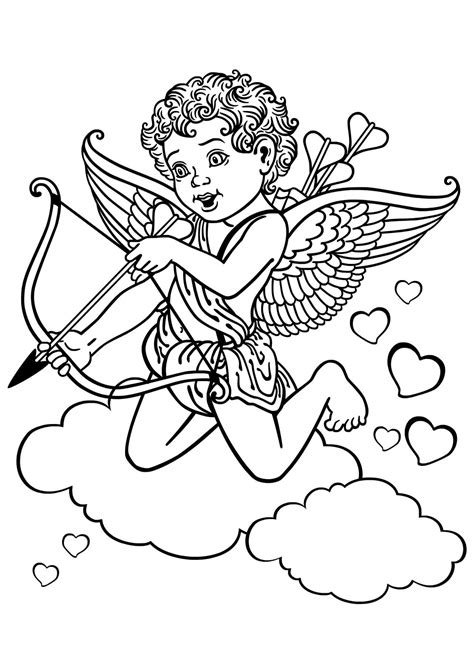 Dibujo De Cupido Para Colorear Colorea Tus Dibujos Reverasite Sexiz Pix