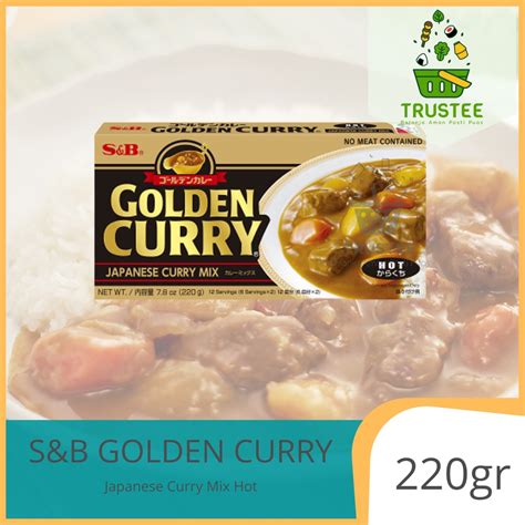 S B Golden Curry Sauce Mix Hot Gr Spicy Japanese Imported Curry Sauce Kitchen Seasoning