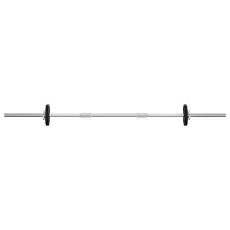 Barbell And Dumbbell With Plates Kg Cast Iron Hapyx