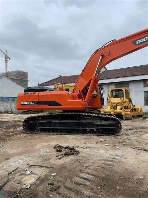 Second Hand Doosan Dh500 50 Ton Dh420 Dh220LC 7 Used Excavator Large